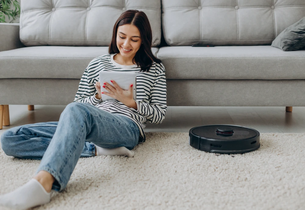 robot vacuum with cleaning station